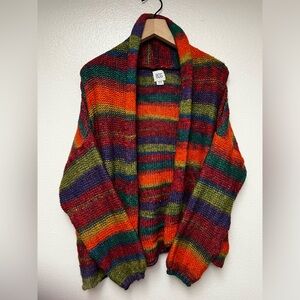 BDG Urban Outfitters Soft Rainbow Cardigan